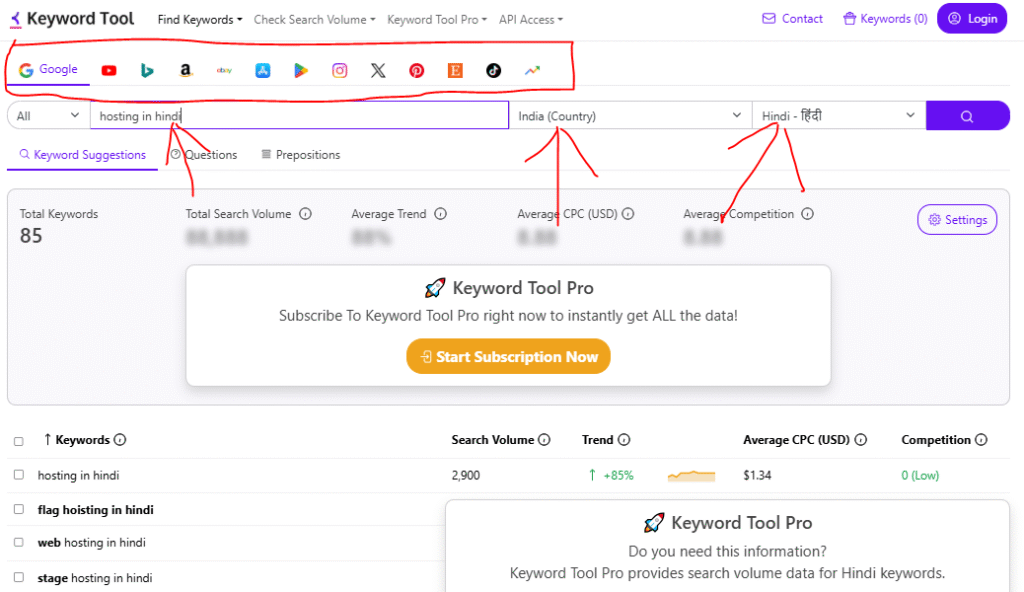 keywordio keyword research
