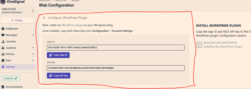 onesignal web confrigrationonesignal web confrigration