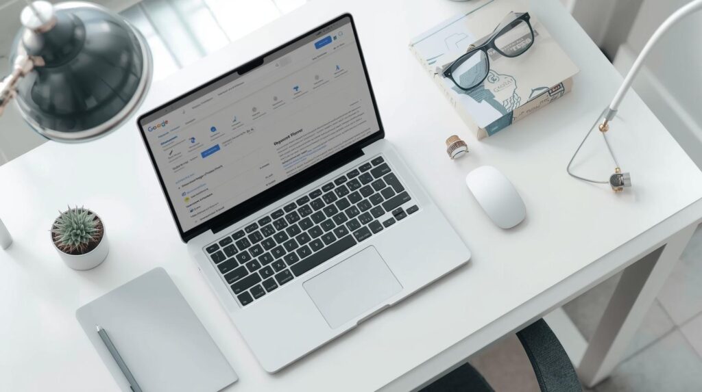 google keyword planner work laptop
