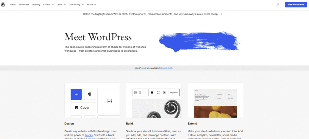 wordpress.org platform