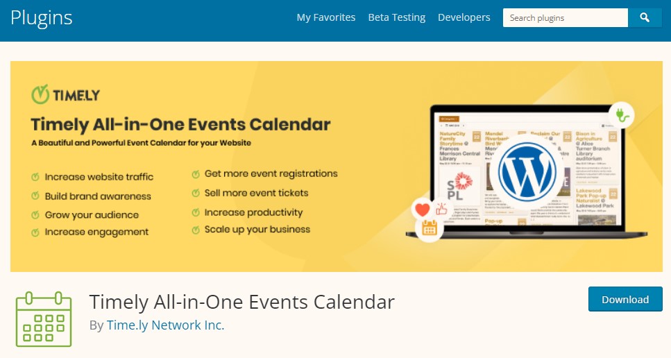 All-in-One Event Calendar WordPress plugins