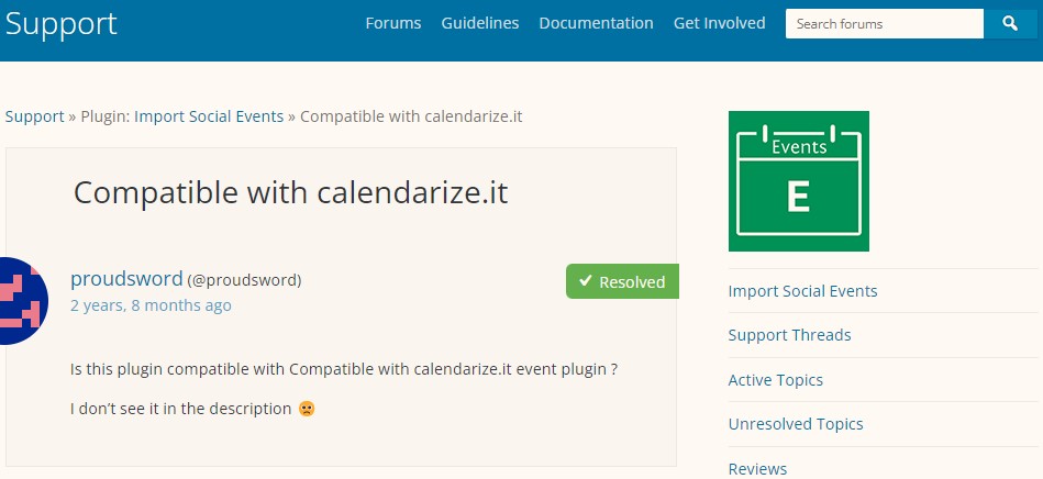 Calendarize it! for WordPress plugin