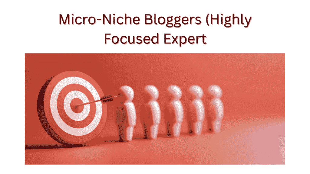 Micro-Niche Bloggers (Highly Focused Experts)