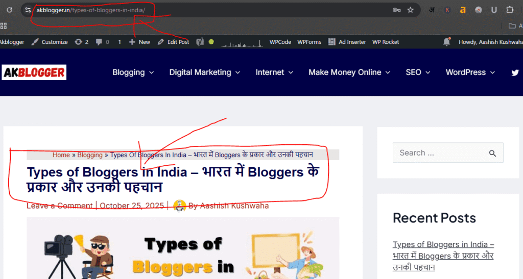 post url structure idea